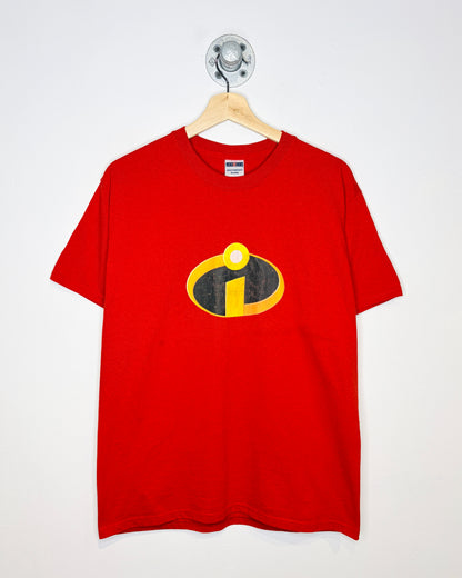 2000s The Incredibles Red Promo Tee Shirt