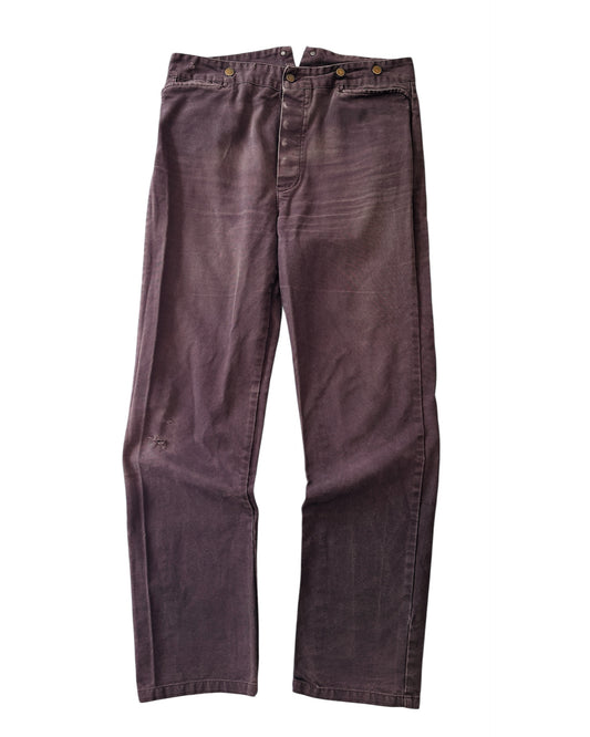 Vintage 70s/80s Scully Faded Brown Buckle Back Pants