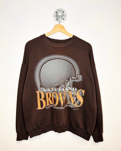 Vintage 1994 Cleveland Browns Brown Crewneck Sweatshirt