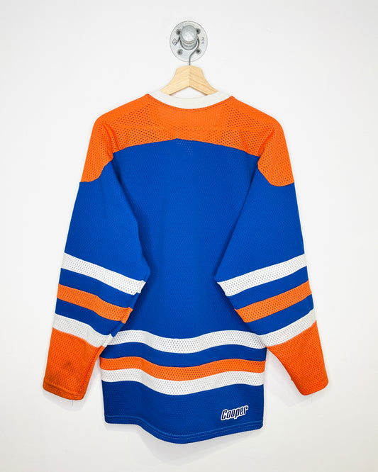 Vintage 80s Cooper Blank Edmonton Oilers Jersey
