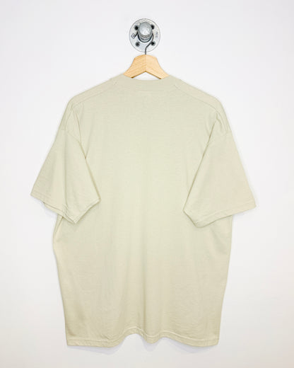 Vintage 1998 Q’s BBQ N Grill Tan Tee Shirt