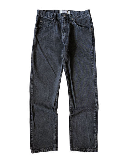 Vintage Wrangler Faded Black Straight Fit Jeans