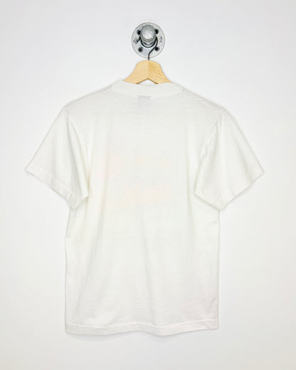 Vintage 90s We Be Bowlin’ White Tee Shirt