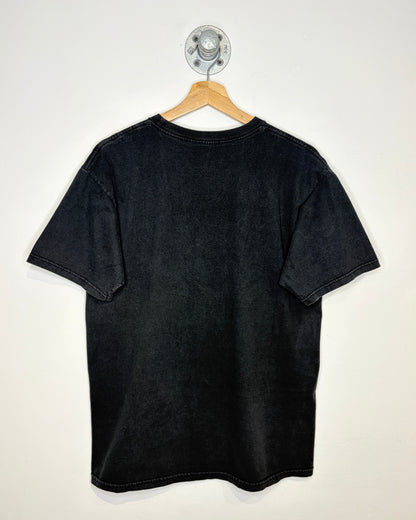 2000s Jurassic Park Universal Studios Faded Black Tee Shirt