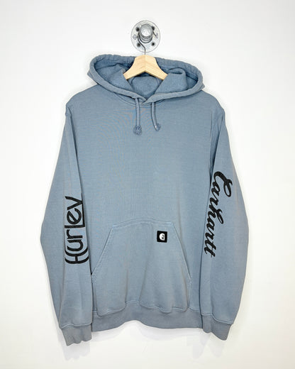 Carhartt x Hurley Concrete Grey Heavyweight Hoodie