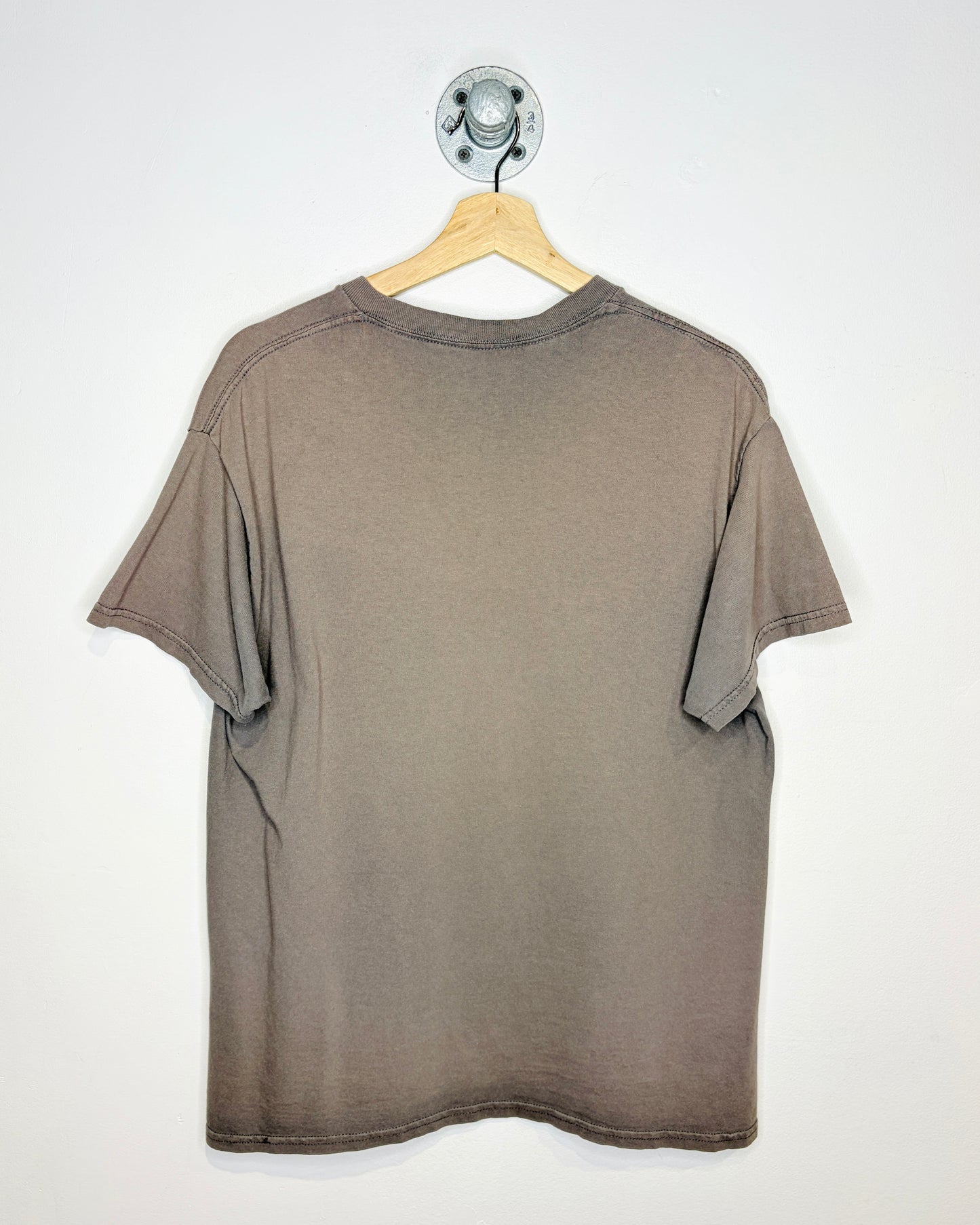 Sublime Long Beach Faded Dark Grey Tee Shirt