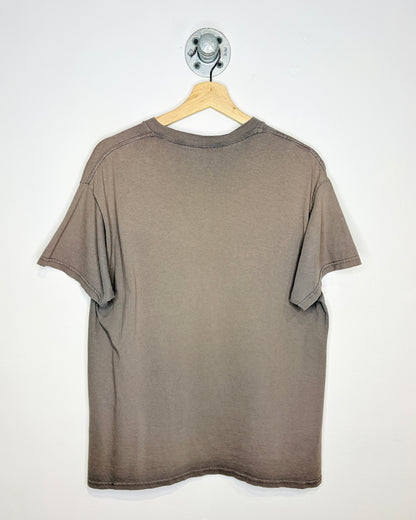 Sublime Long Beach Faded Dark Grey Tee Shirt