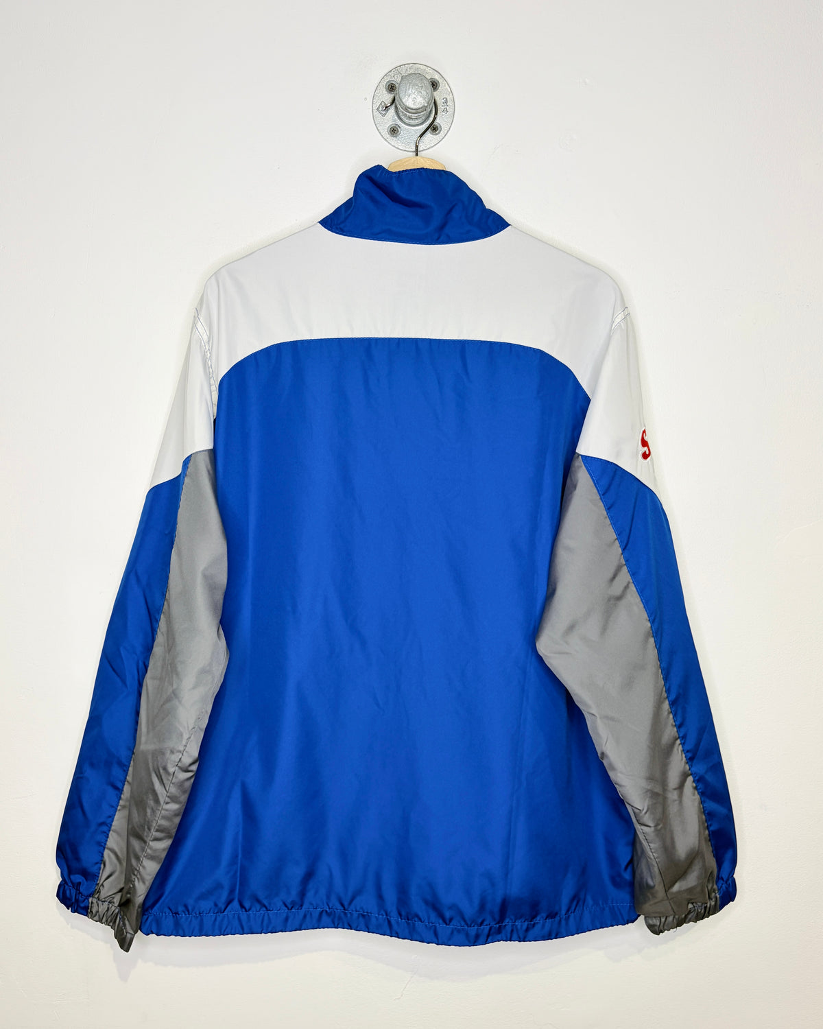 2000s NFL Indiana Colts Blue, Grey & White Windbreaker Jacket