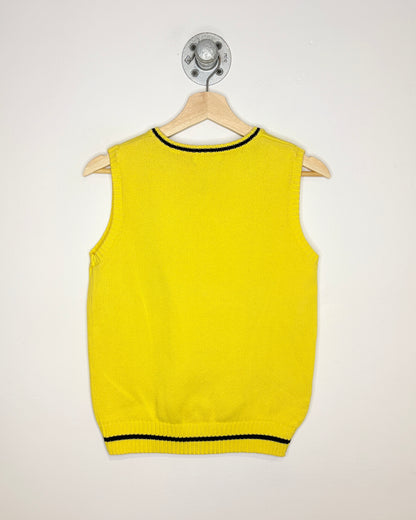 Vintage Polo Ralph Lauren Yellow & Navy Sweater Vest