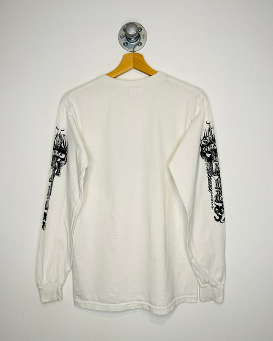 Y2K Ohare Towing Service White Longsleeve Shirt