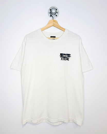 Vintage 2003 Xtreme Ride For Strokes Graphic White Tee Shirt