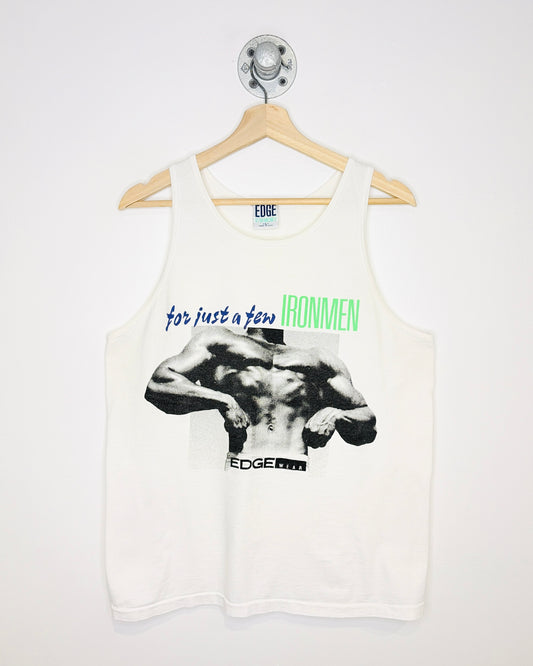 Vintage 90s Edgewear White Pump Top