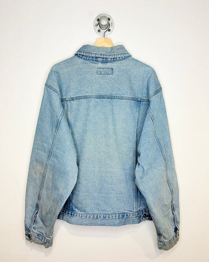 Vintage 90s Legendary Gold Light Wash Denim Jacket