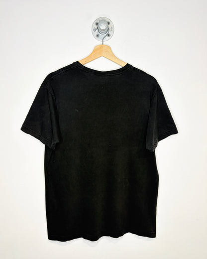Vintage 2000s White Chapel Deathcore Faded Black Tee Shirt
