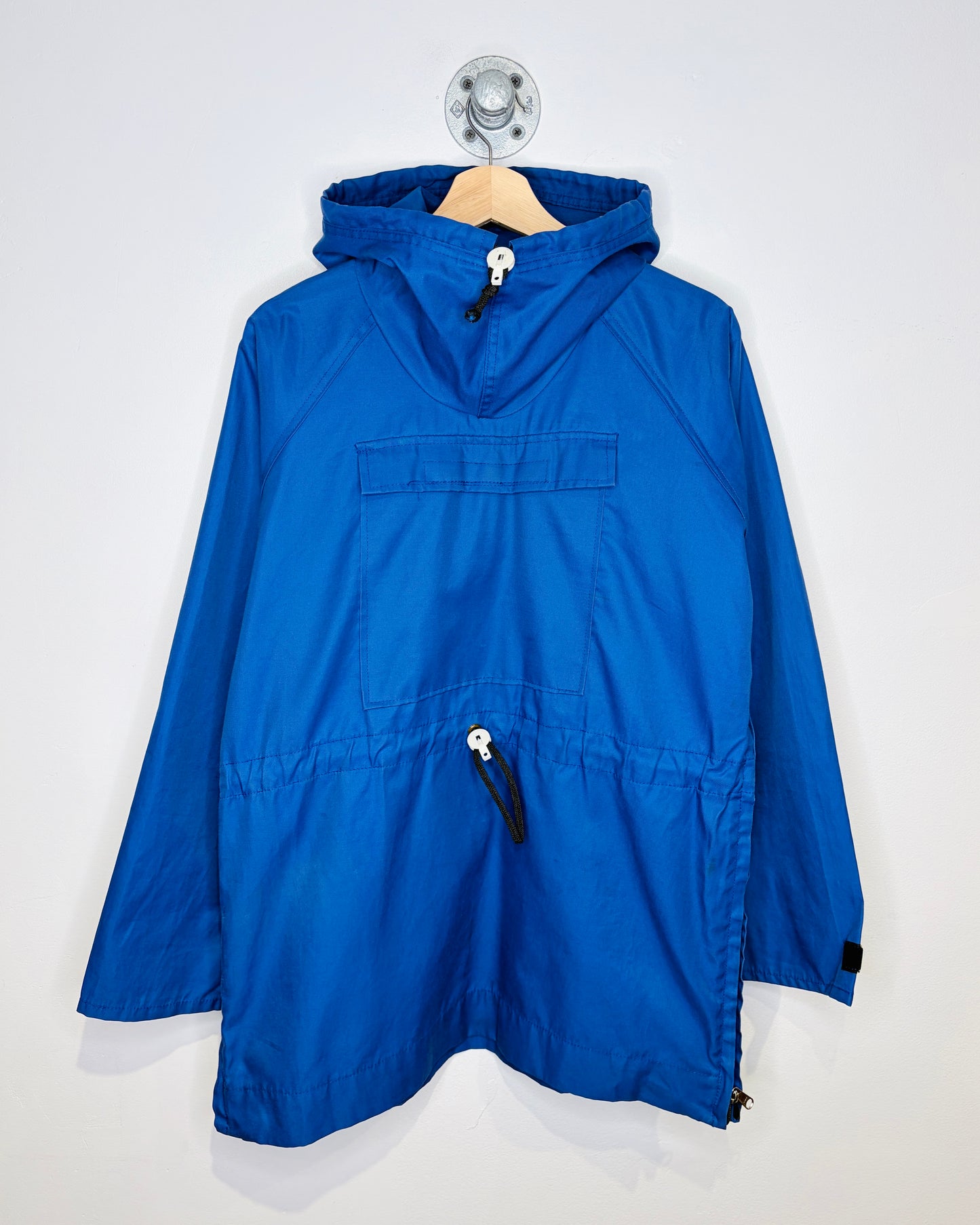 Vintage 80s Kanuk Royal Blue Hooded Anorak