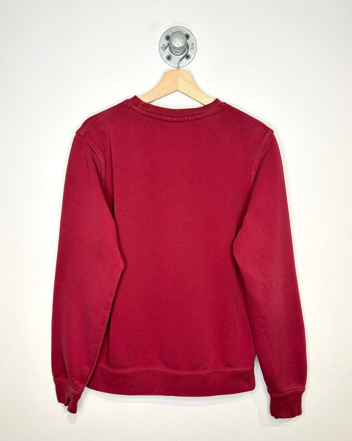 Nike Swoosh Wine Red Crewneck Sweatshirt