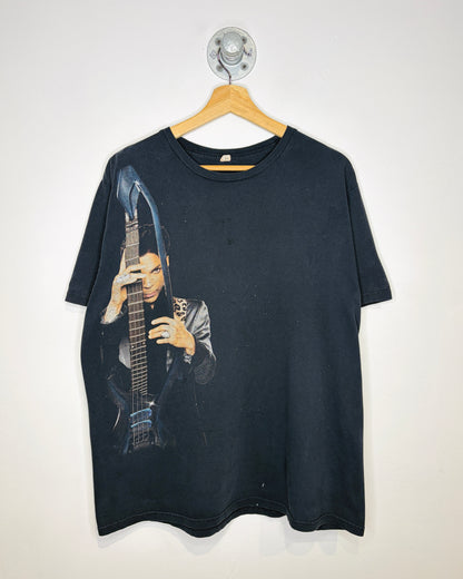 2000s Prince Welcome To Canada Faded Black Tee Shirt