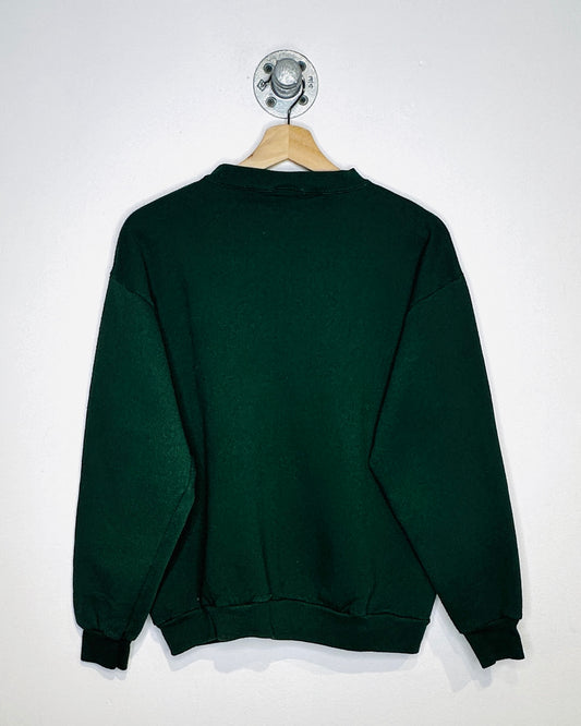 Vintage 90s American Classic Dark Green Crewneck Sweatshirt