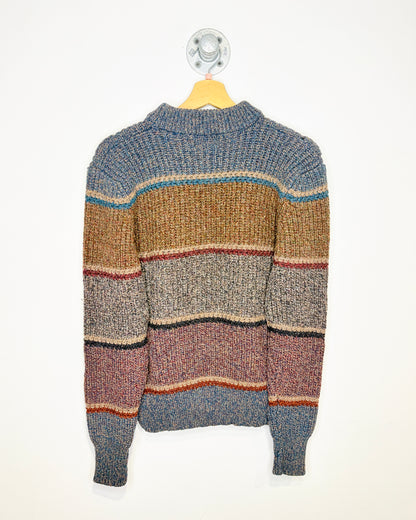 Vintage 1990s Boston Traders Wool Blend Mock Neck Sweater