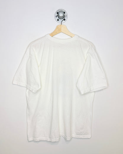 Vintage 1990s Euro Titanic Memorial White Tee Shirt