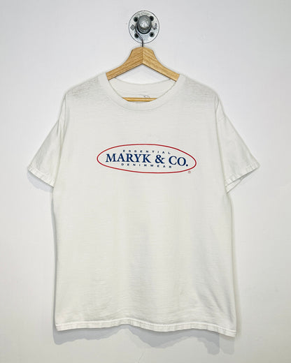 Vintage Maryk & Co. White Tee Shirt