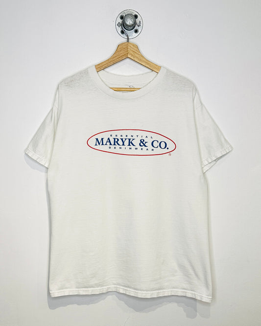 Vintage Maryk & Co. White Tee Shirt