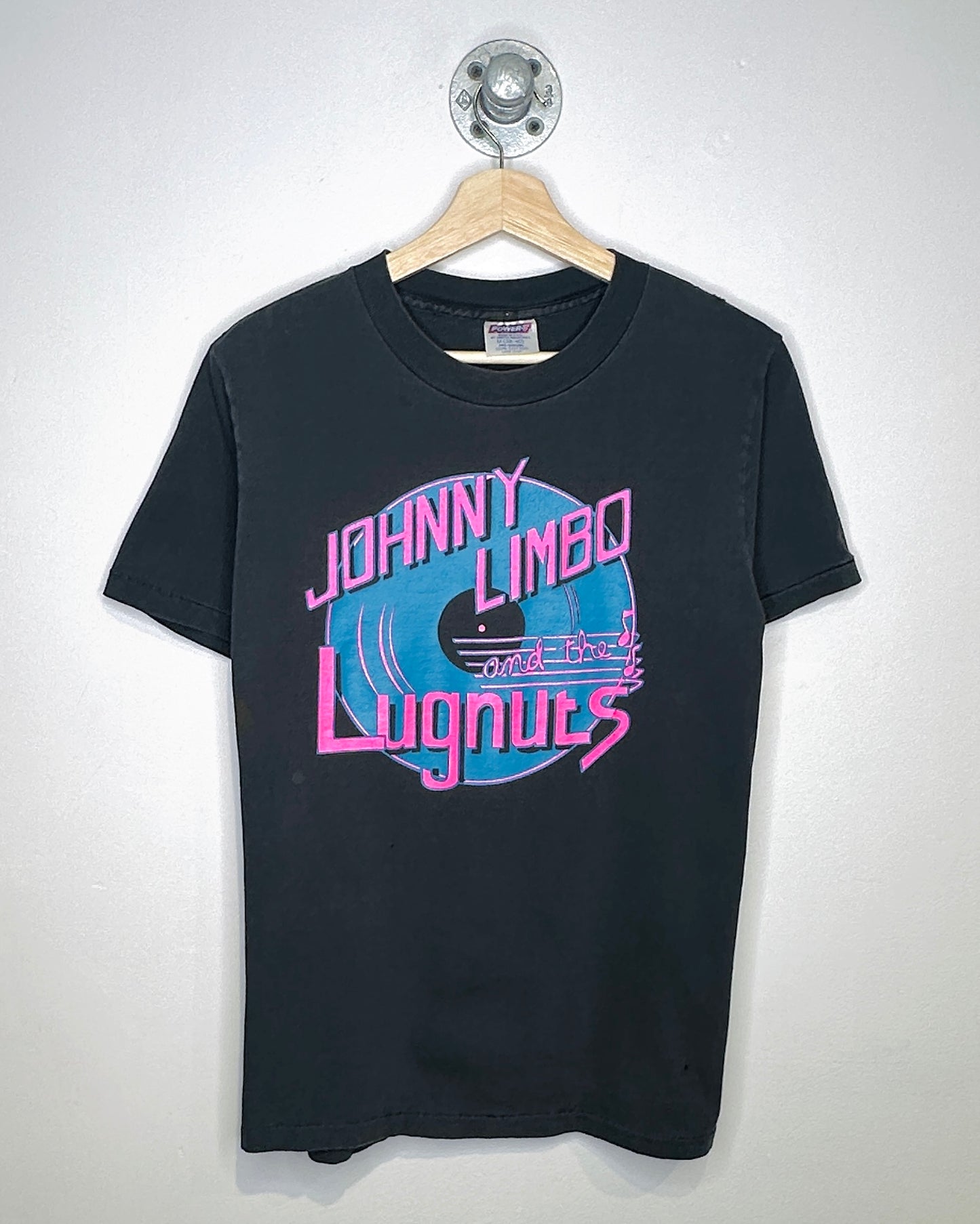 Vintage 90s “Johnny Limbo” Faded Black Tee Shirt