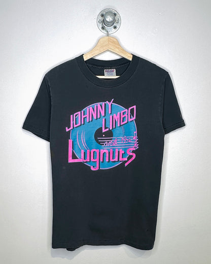 Vintage 90s “Johnny Limbo” Faded Black Tee Shirt