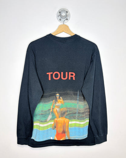 Saint Pablo Tour Kim Black Longsleeve Shirt