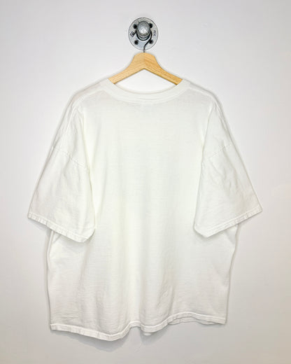 Vintage 1998 Thunder Bay Whiskey Jacks White Tee Shirt