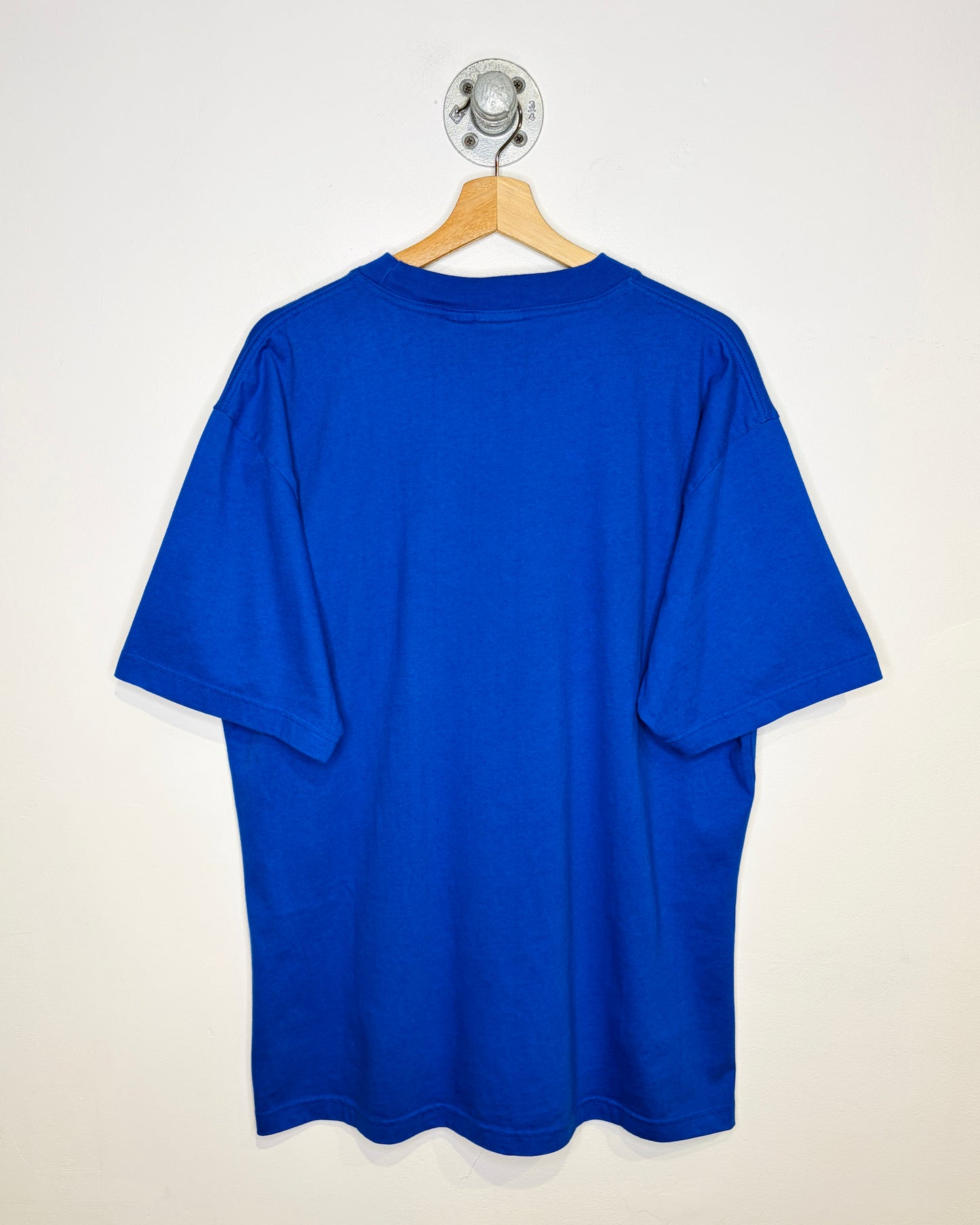 Vintage 90s Mickey Inc Goofy & Donald Blue Tee Shirt