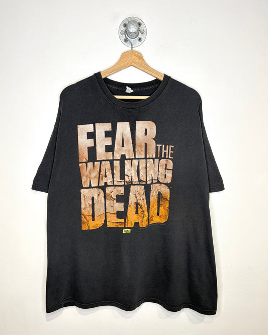 2015 Fear The Walking Dead Faded Black Promo Tee Shirt