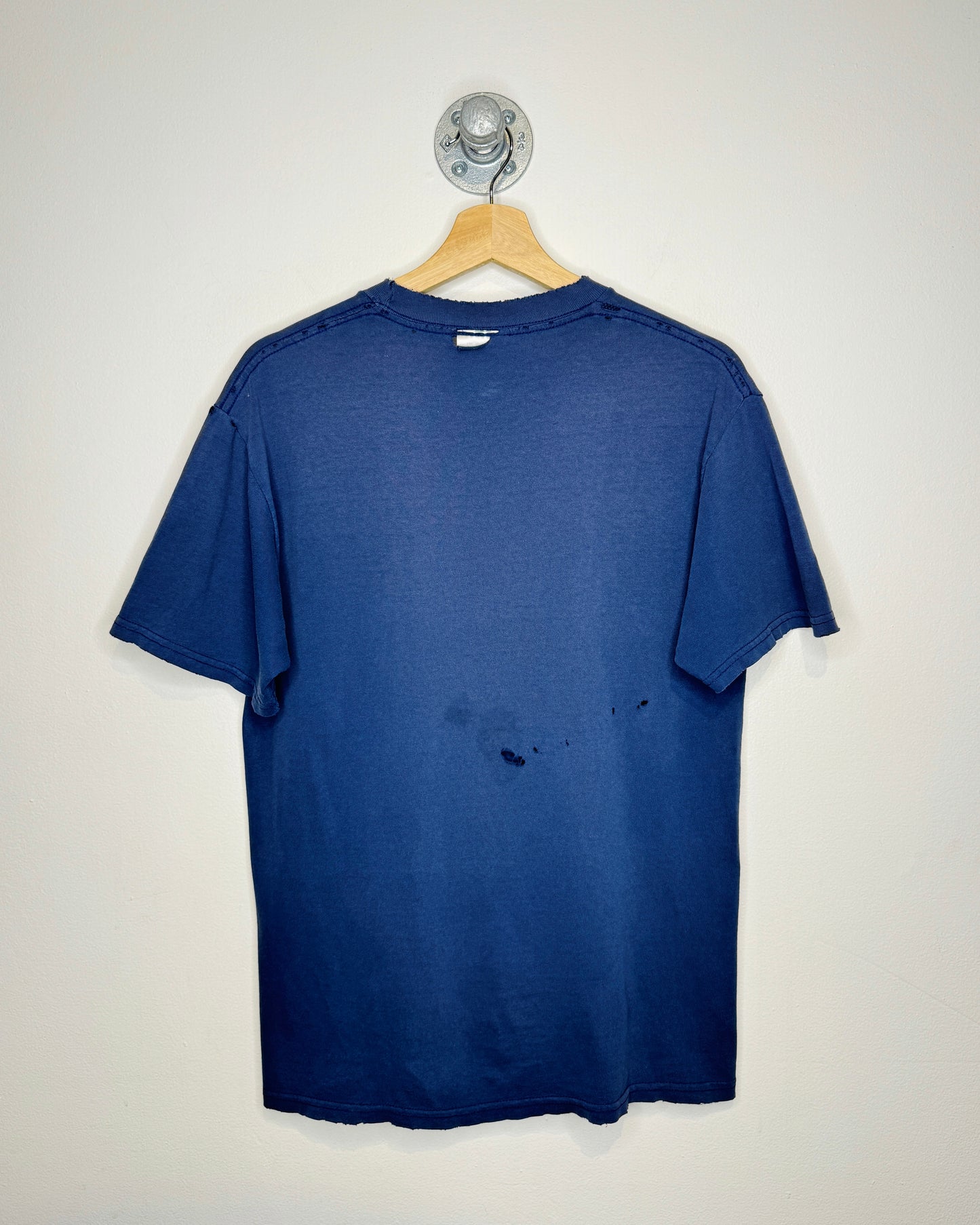 Vintage 90s Transformers Thrashed Navy Tee Shirt