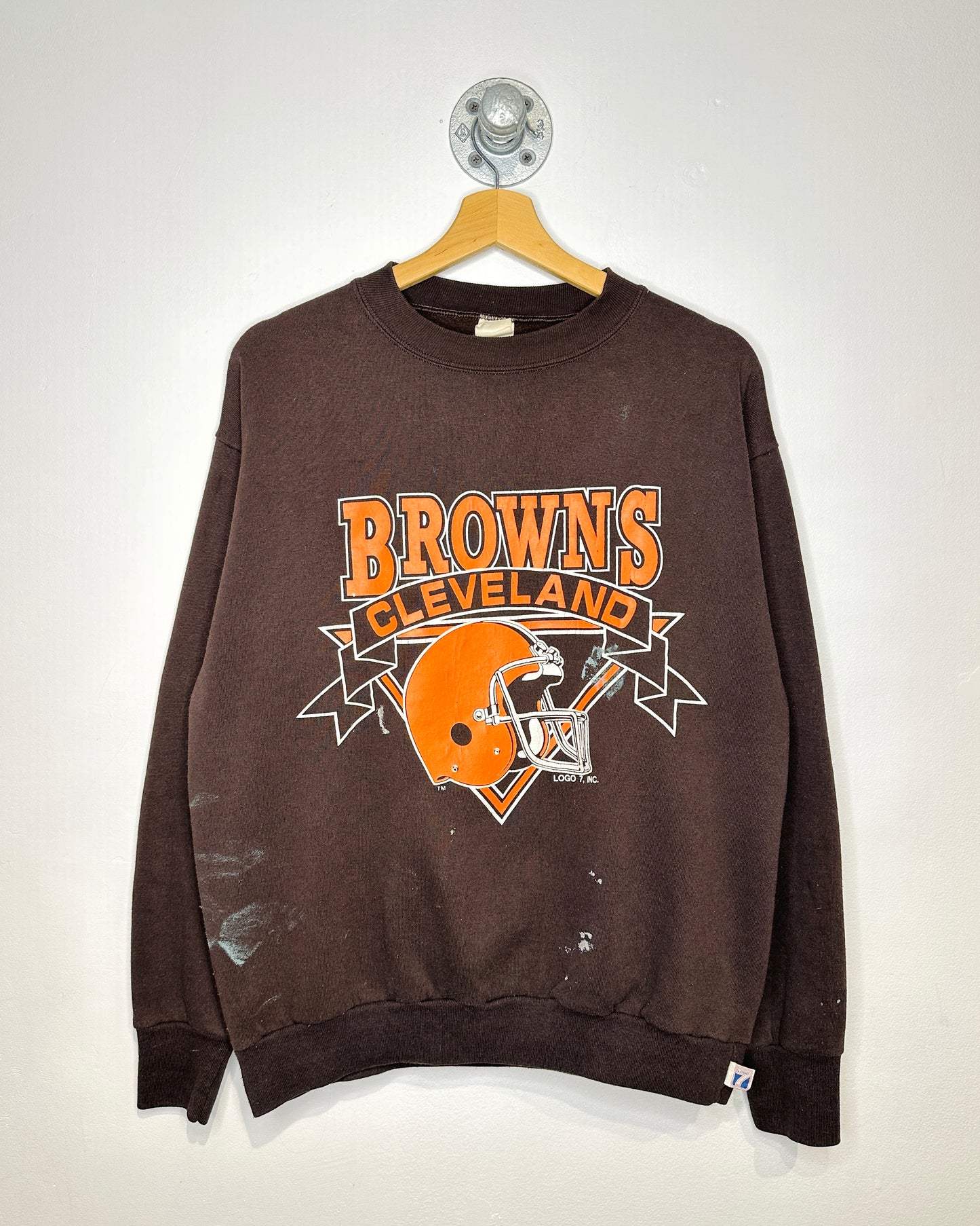 Vintage 80s Cleveland Browns Painters Crewneck Sweatshirt