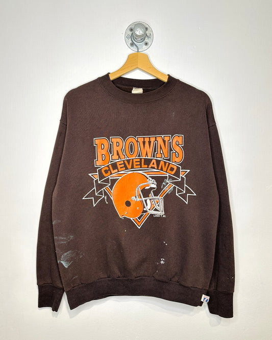 Vintage 80s Cleveland Browns Painters Crewneck Sweatshirt