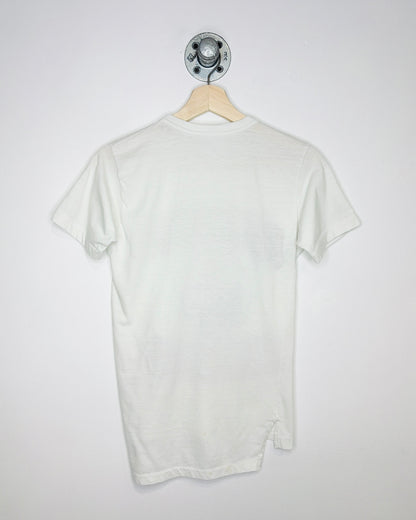 Vintage 1989 Edmonton Oilers Paper Thin White Tee Shirt