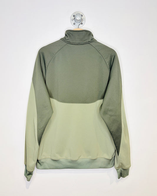 Nike Fit Forest Green Zip Up Sweatshirt
