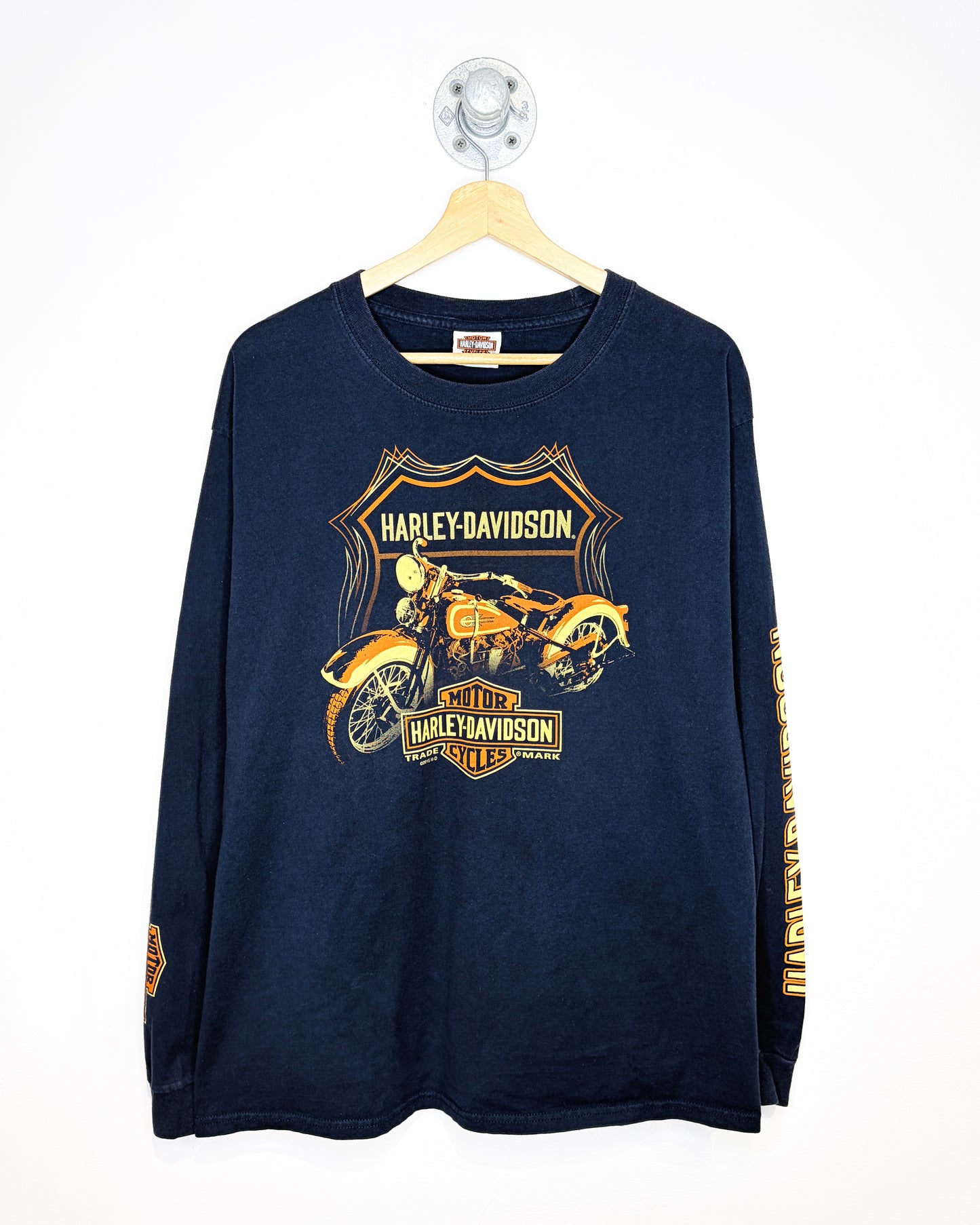 Harley Davidson Jakarta Navy Blue Longsleeve Shirt