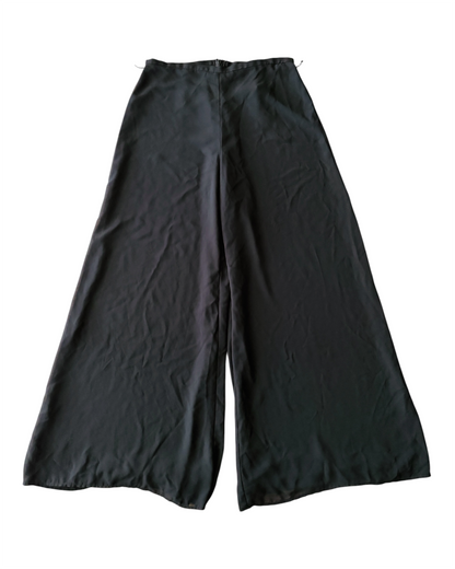 Vintage 90s Women’s Laura Petites Baggy Black Pants