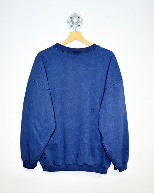Vintage 2000s Northern Reflections Navy Ski Sweatshirt