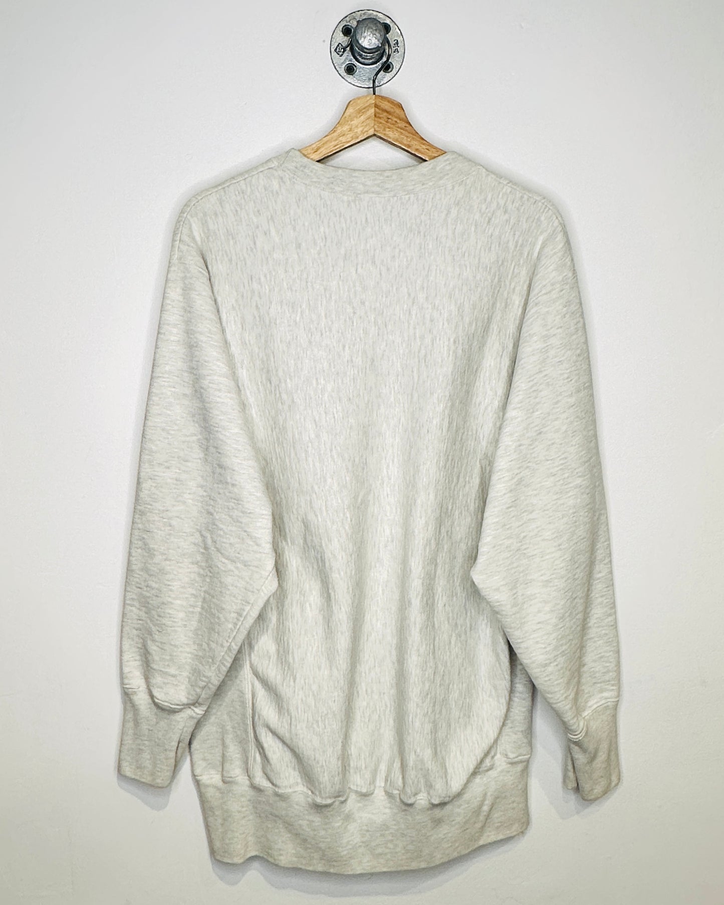 Vintage 90s Michigan Wolverines Grey Crewneck Shirt