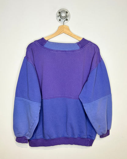 Vintage 90s BOSS TwoTone Purple Crewneck Sweatshirt