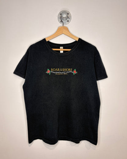 2008 Roar On The Shore Bike Rally Black Tee Shirt
