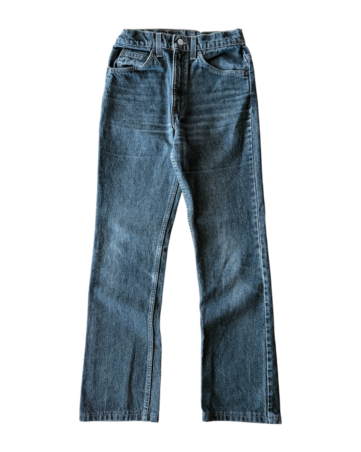 Vintage 90s Levi’s 517 Orange Tab Faded Grey Jeans