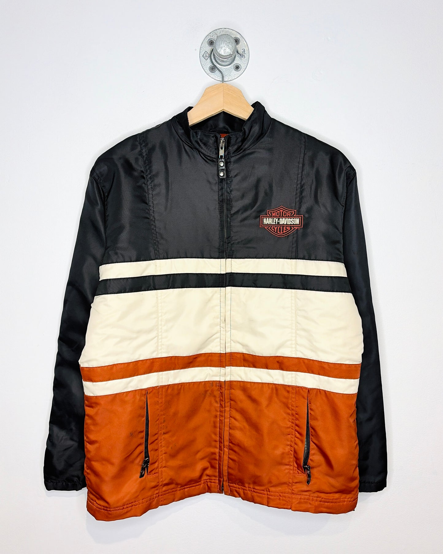 2000s Harley Davidson Wrecking Crew Women’s Nylon Jacket