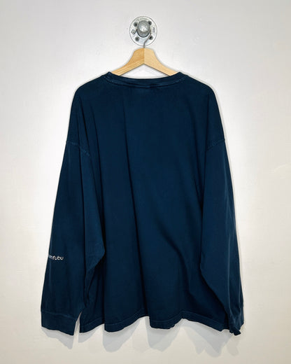 Vintage FUBU Platinum Fat Albert Navy Longsleeve Shirt