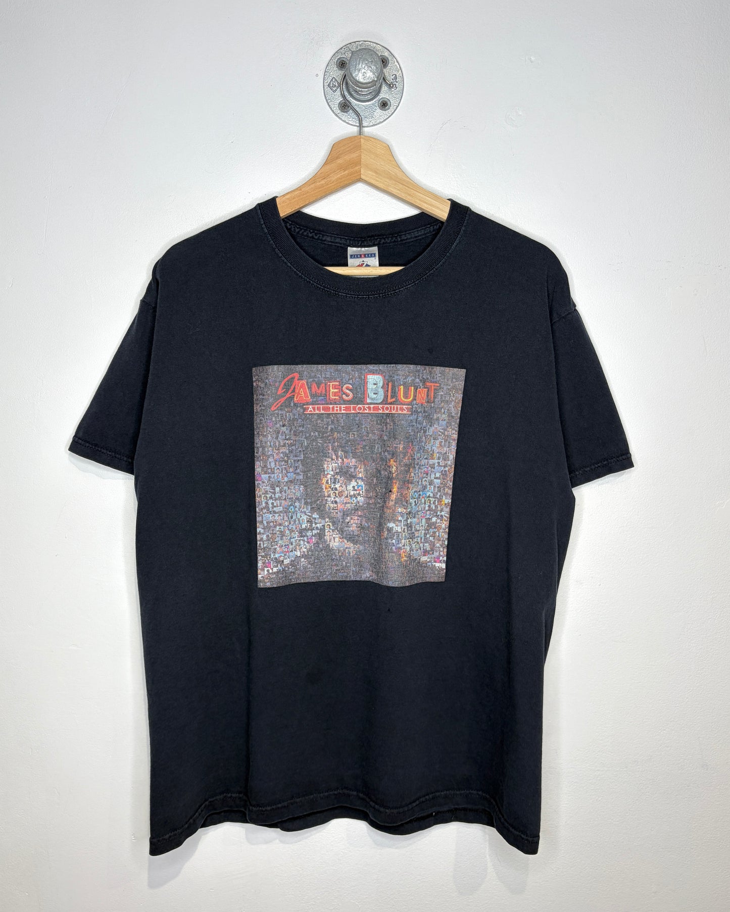 James Blunt All Lost Souls Black Tee Shirt