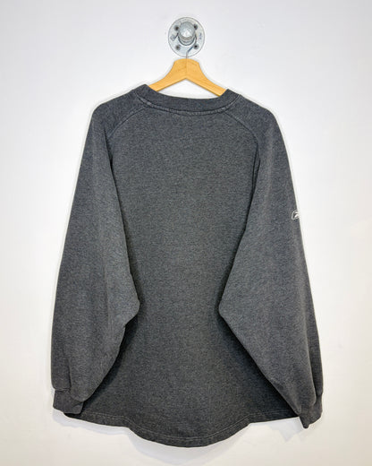 2000s Reebok Washington Football Charcoal Grey Crewneck Sweatshirt