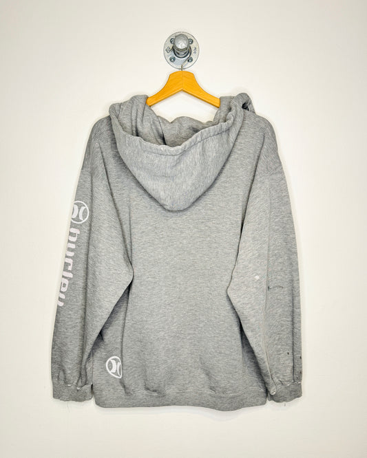 Vintage Hurley Thrashed Heather Grey Hoodie