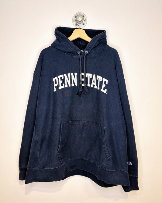 2000s Penn State Champion Reverse Weave Navy Hoodie